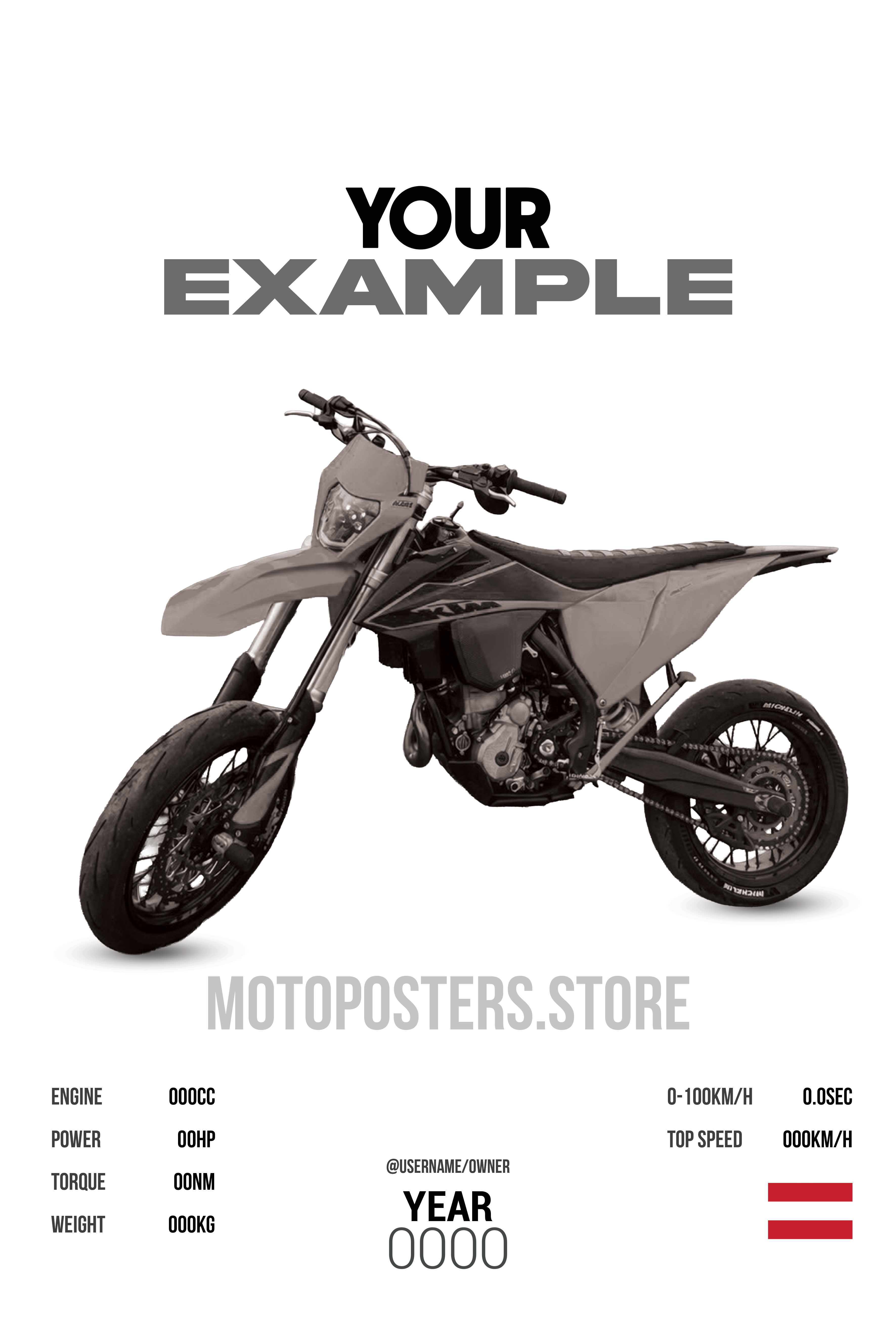 Full custom vehicle poster (only digital)